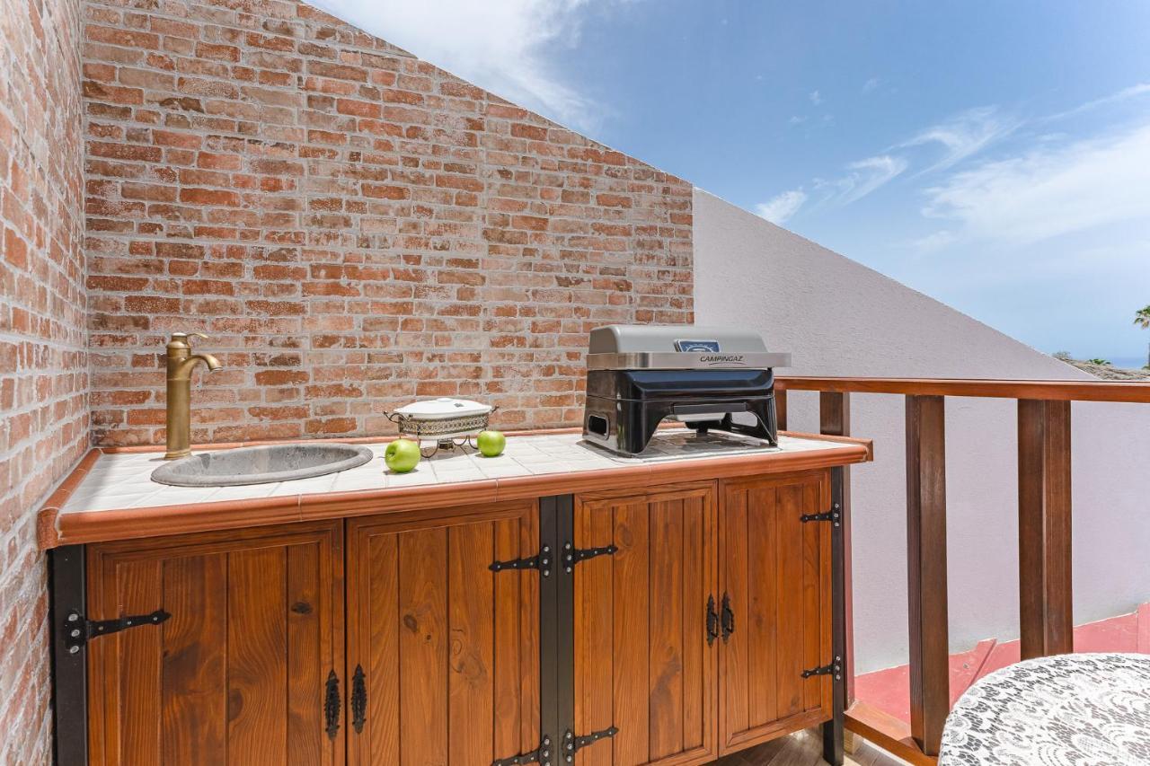 Bungalow Private Pool Bbq Air Conditioning Stunning Ocean View Costa Adeje  ภายนอก รูปภาพ
