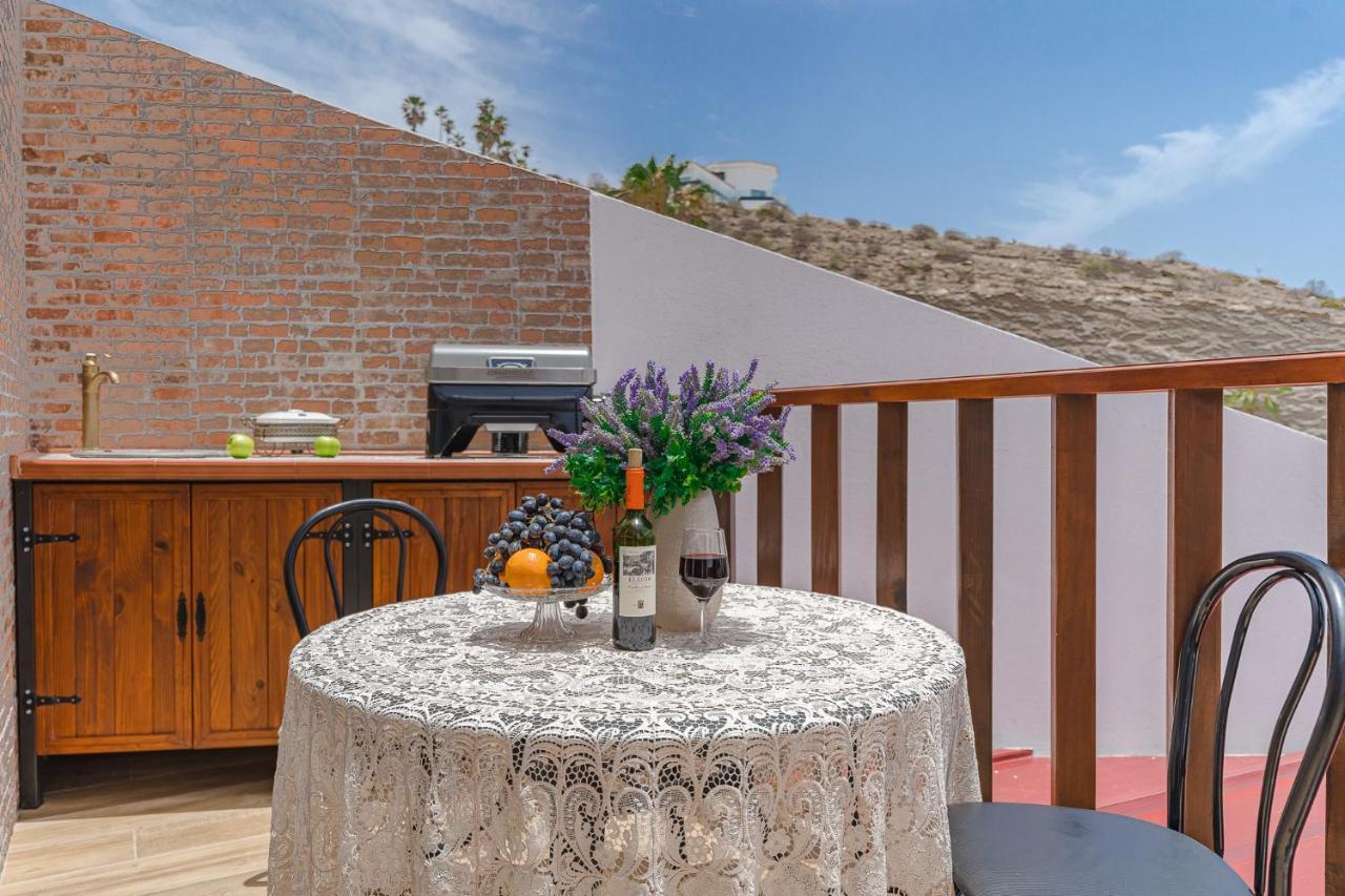 Bungalow Private Pool Bbq Air Conditioning Stunning Ocean View Costa Adeje  ภายนอก รูปภาพ
