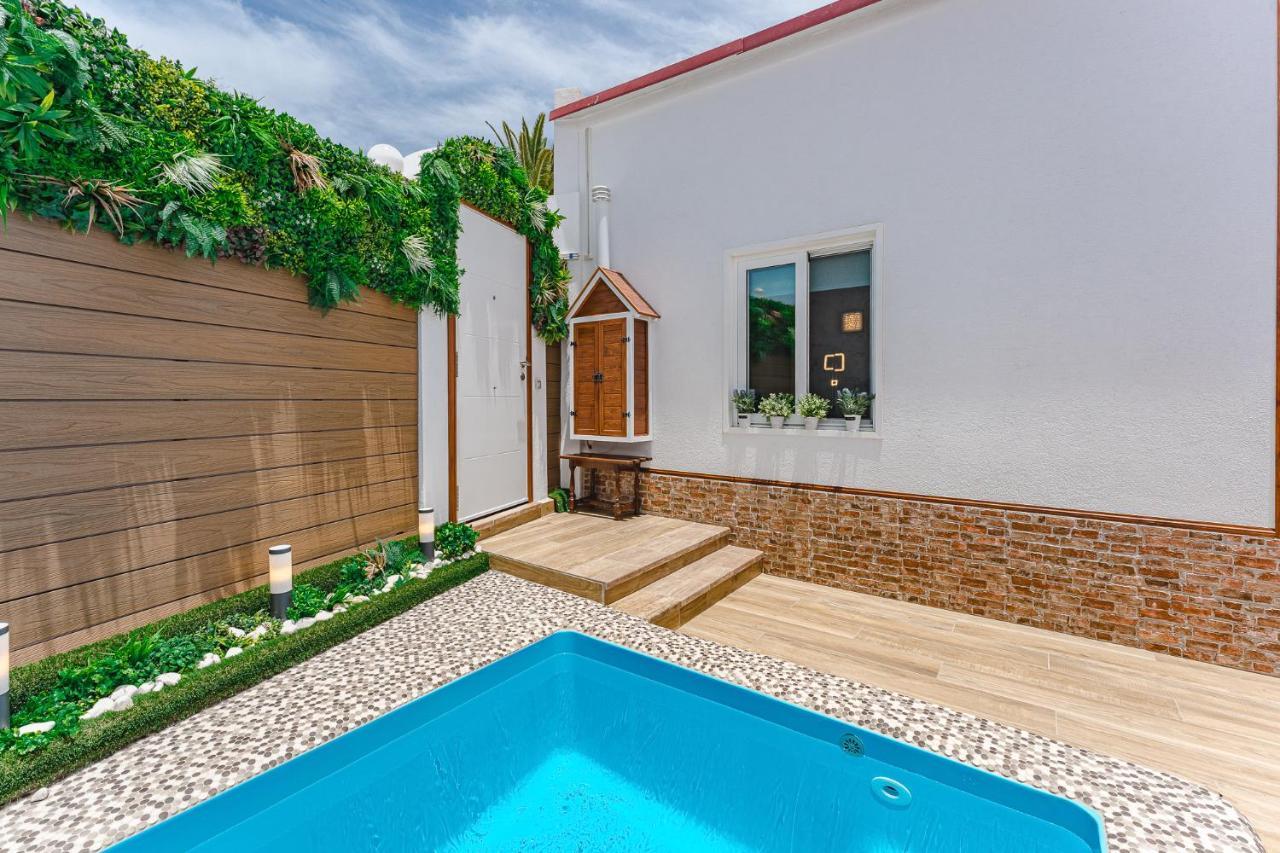 Bungalow Private Pool Bbq Air Conditioning Stunning Ocean View Costa Adeje  ภายนอก รูปภาพ