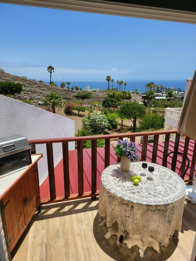 Bungalow Private Pool Bbq Air Conditioning Stunning Ocean View Costa Adeje  ภายนอก รูปภาพ