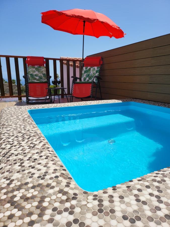 Bungalow Private Pool Bbq Air Conditioning Stunning Ocean View Costa Adeje  ภายนอก รูปภาพ