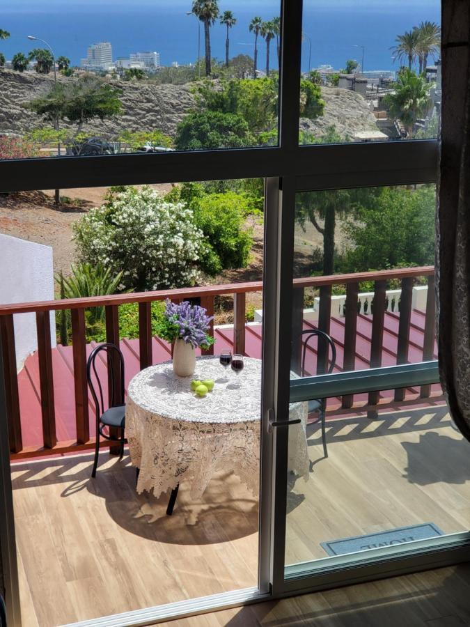 Bungalow Private Pool Bbq Air Conditioning Stunning Ocean View Costa Adeje  ภายนอก รูปภาพ