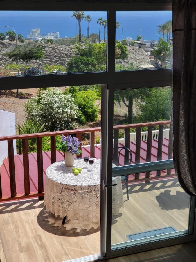 Bungalow Private Pool Bbq Air Conditioning Stunning Ocean View Costa Adeje  ภายนอก รูปภาพ