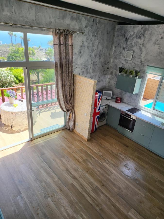 Bungalow Private Pool Bbq Air Conditioning Stunning Ocean View Costa Adeje  ภายนอก รูปภาพ